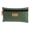 Estuche blando Herlitz GREENline poliéster verde gris 210x15x123 mm