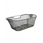 Fischer 61063 cesta para portaequipajes de bicicleta, malla fina, negro (61063)