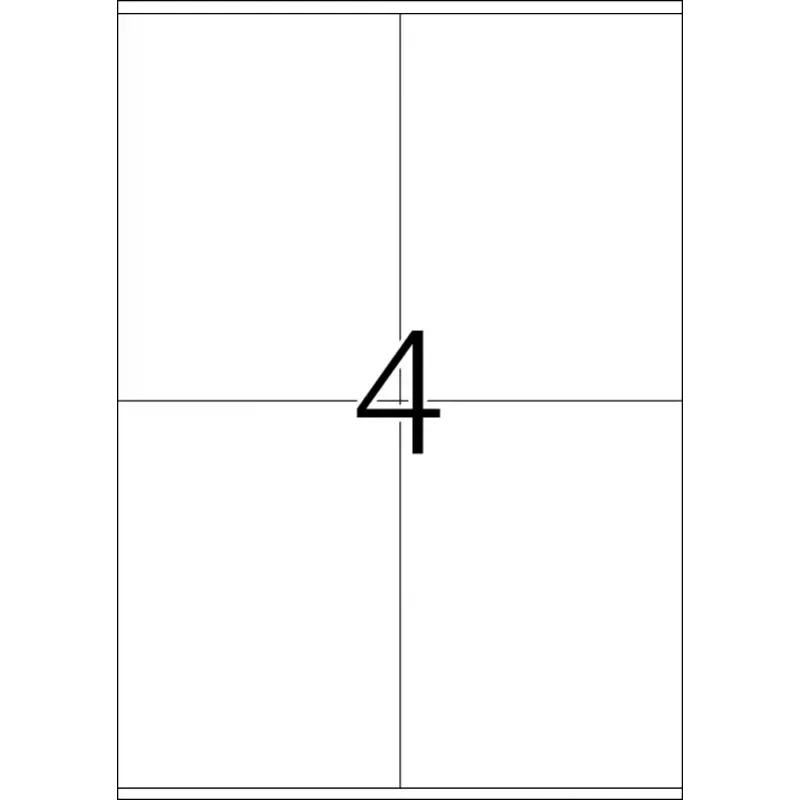 Etiquetas autoadhesivas para impresora HERMA Labels Premium A4 105x144 mm