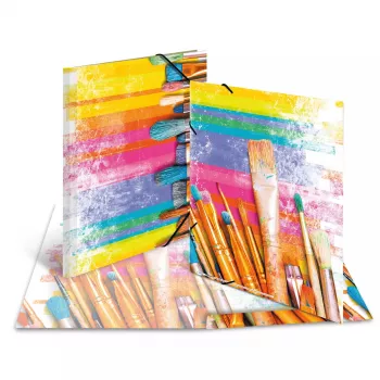 Carpeta de cartón multicolor A3 HERMA 19294 ancho 335 mm alto 440 mm