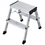 Escalera de tijera Krause 130037 aluminio negro