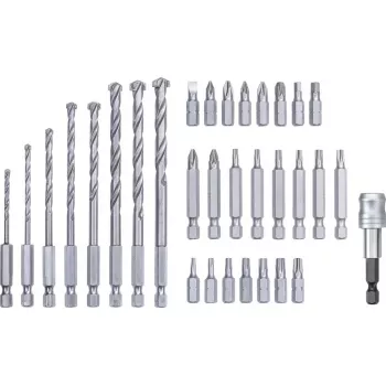 Set de brocas KWB caja de puntas y brocas 33 uds.