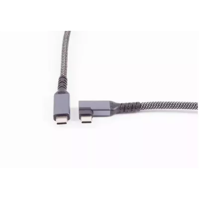 Cable USB-C a USB-C ShiverPeaks BS14-75017, USB 3.2 Gen 2 (10 Gbit/s), 2 m, negro/blanco