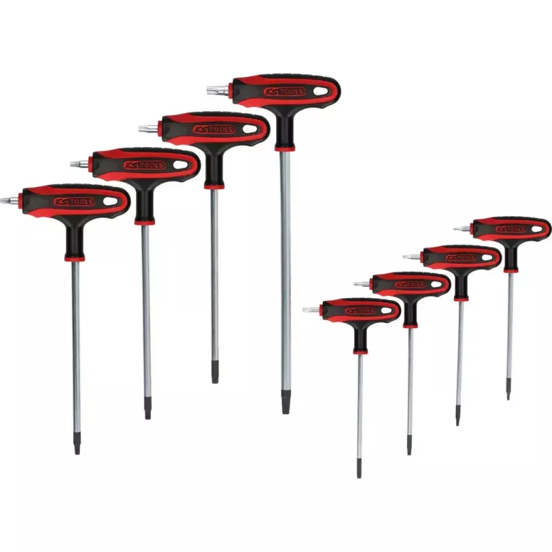 Llave en L Torx KS Tools 151.8165 acero cromo-vanadio 8 uds.