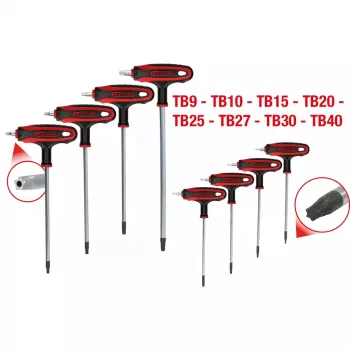 Llave en L Torx KS Tools 151.8165 acero cromo-vanadio 8 uds.