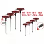Llave en L Torx KS Tools 151.8165 acero cromo-vanadio 8 uds.