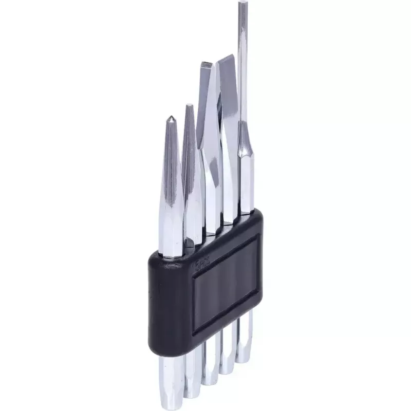 KS Tools 156.0160 juego de botadores, cinceles y granetes, 5 piezas
