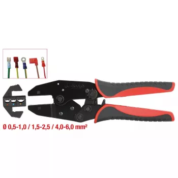 Alicate crimpador de cables KS Tools 115.1425 peso 491 g