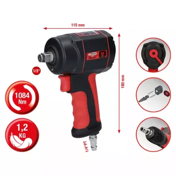 Atornillador percutor de batería KS Tools 515.1315