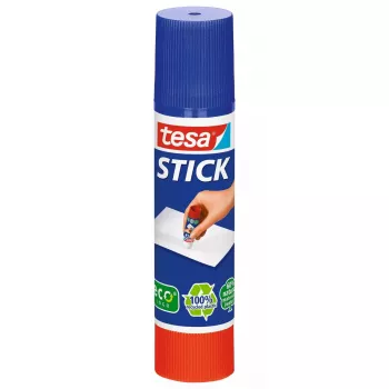 tesa ecoLogo Stick barra de pegamento, 10 g, expositor de mostrador de 24 uds.