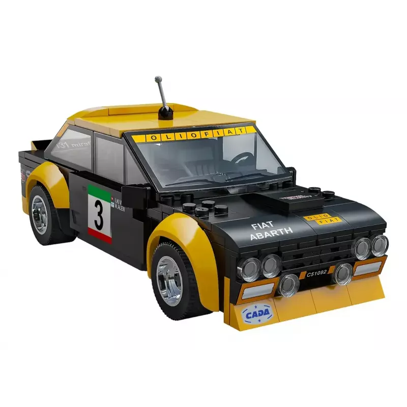 Coche RC Jamara CaDA Fiat Abarth 131 motor eléctrico 1:20