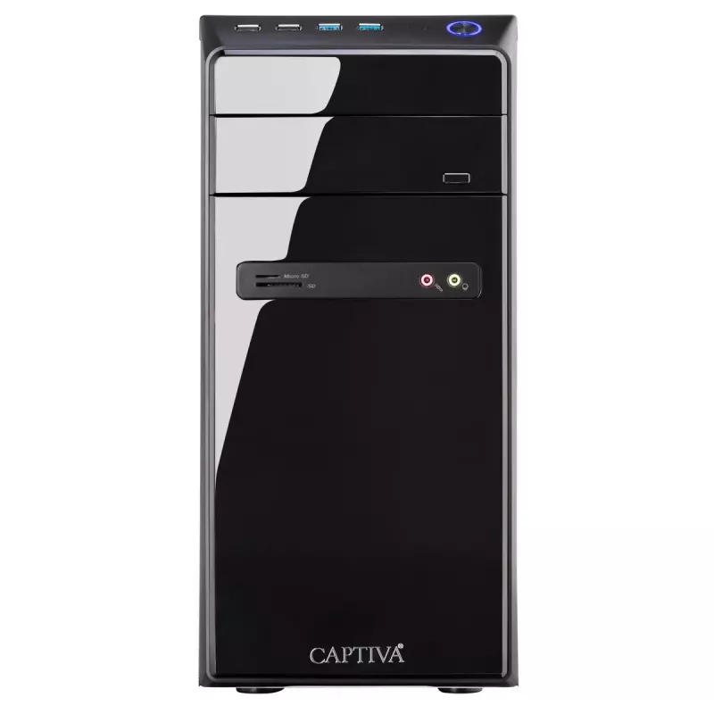 PC de sobremesa CAPTIVA Power Starter R65-473 AMD Ryzen 5 5600G 8GB 500GB SSD AMD Radeon