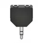 Divisor de audio Hama 00305036 negro 3,5 mm a 2 x 3,5 mm