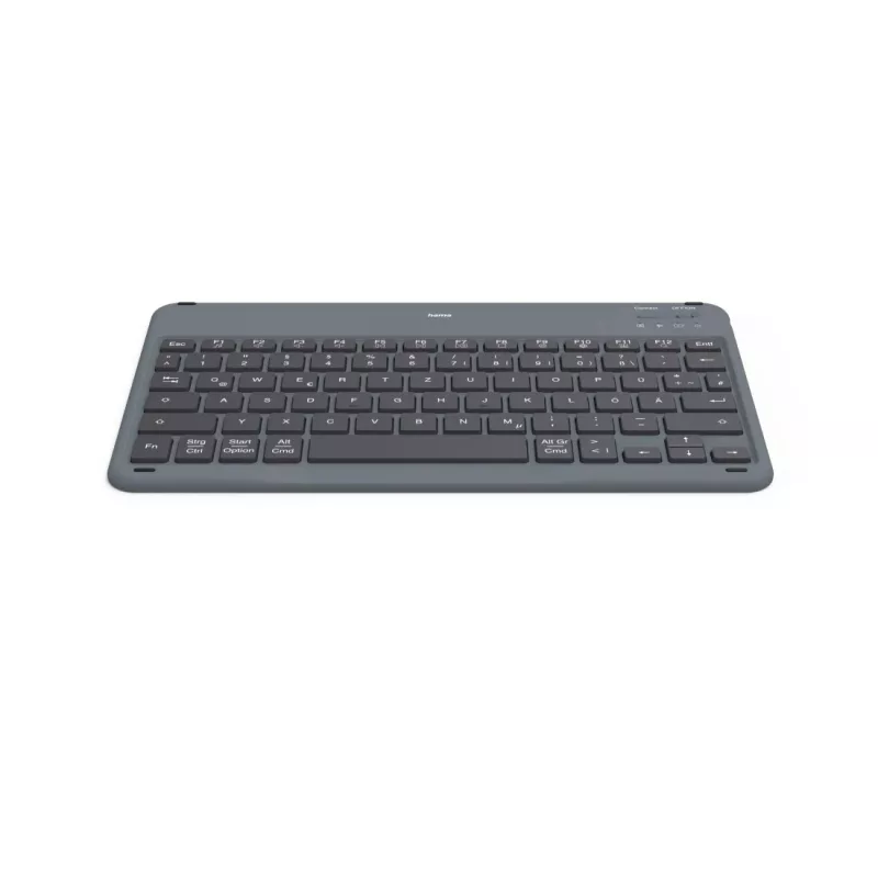 Hama Travel 500 funda con teclado Bluetooth para tabletas de 7–11 pulgadas, QWERTZ (DE), negra