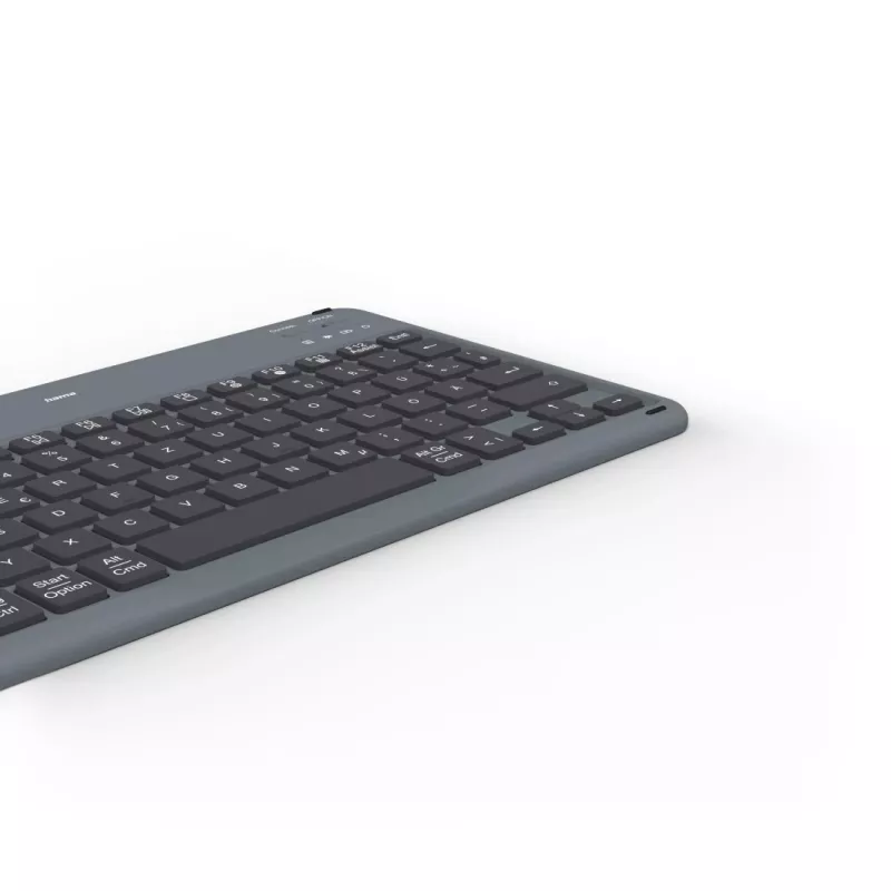 Hama Travel 500 funda con teclado Bluetooth para tabletas de 7–11 pulgadas, QWERTZ (DE), negra