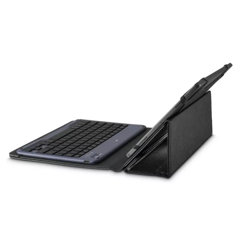 Hama Travel 500 funda con teclado Bluetooth para tabletas de 7–11 pulgadas, QWERTZ (DE), negra