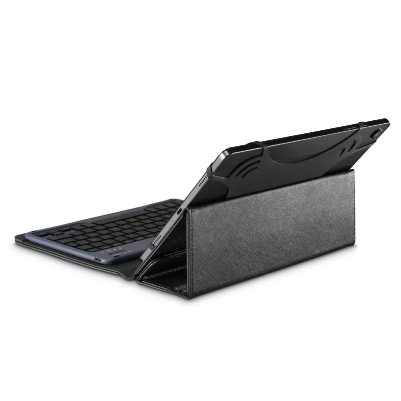 Hama Travel 500 funda con teclado Bluetooth para tabletas de 7–11 pulgadas, QWERTZ (DE), negra
