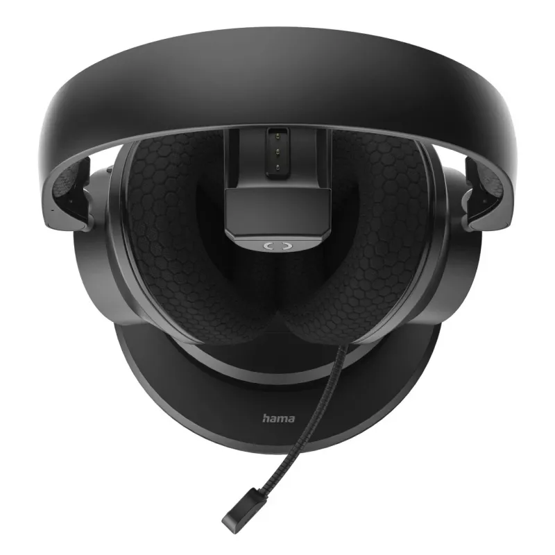 Hama BT-900 auriculares con cable e inalámbricos diadema oficina/call center USB Type-C Bluetooth base de carga negros