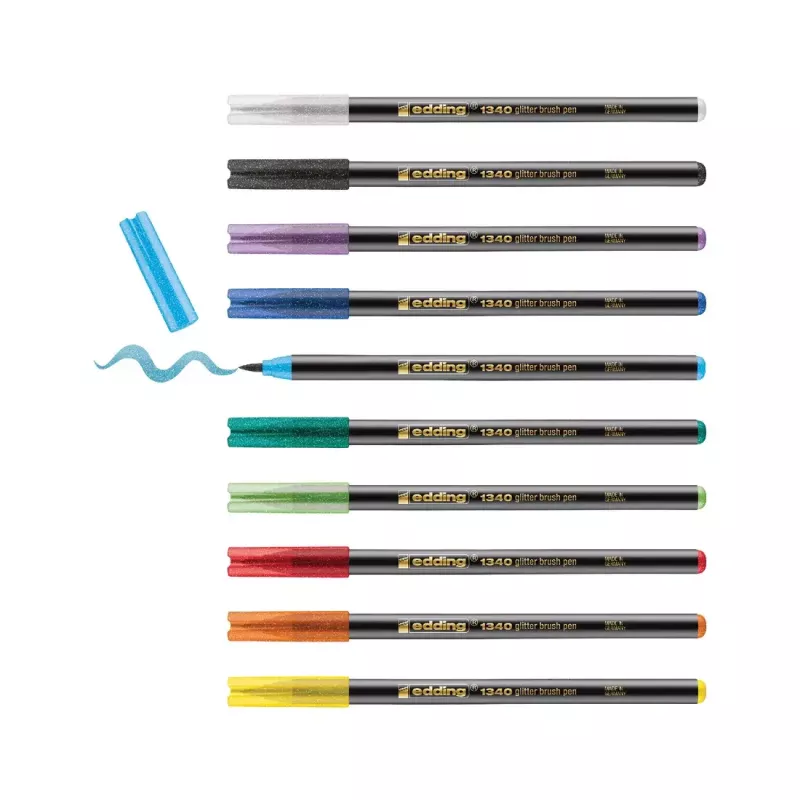 Edding rotulador 4-1340-10-4 10 colores punta pincel