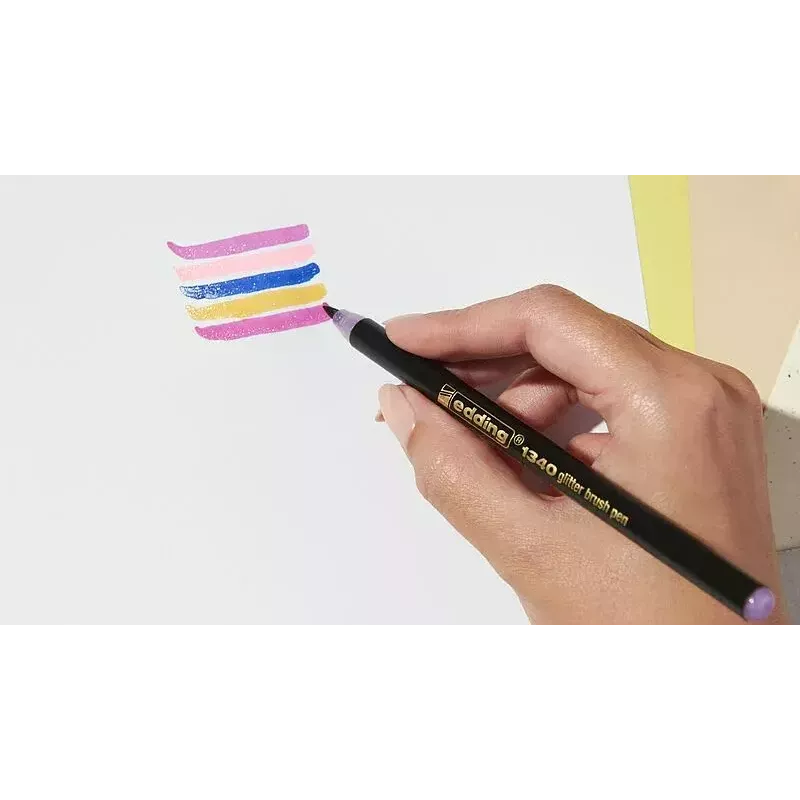 Edding rotulador 4-1340-10-4 10 colores punta pincel