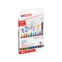 Edding rotulador 4-1340-10-4 10 colores punta pincel