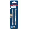 Hoja de sierra de calar Bosch T 308 BFP bimetal 2 unidades para placas de estratificado