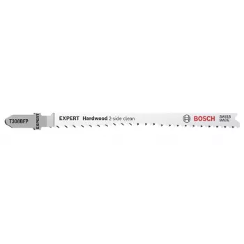 Hoja de sierra de calar Bosch T 308 BFP bimetal 2 unidades para placas de estratificado