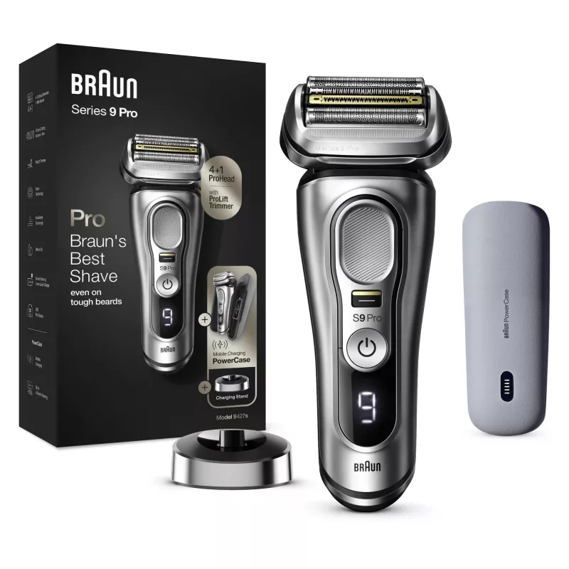 Braun Series 9 Pro 81744531 maquinilla de afeitar de hombre máquina de afeitar de láminas recortadora plata