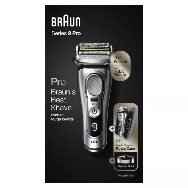 Braun Series 9 Pro 81744531 maquinilla de afeitar de hombre máquina de afeitar de láminas recortadora plata