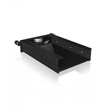 ICY BOX Carrier IB-148SSK-B carcasa para HDD/SSD negra 2,5/3,5 pulgadas
