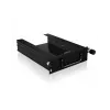 ICY BOX Carrier IB-148SSK-B carcasa para HDD/SSD negra 2,5/3,5 pulgadas