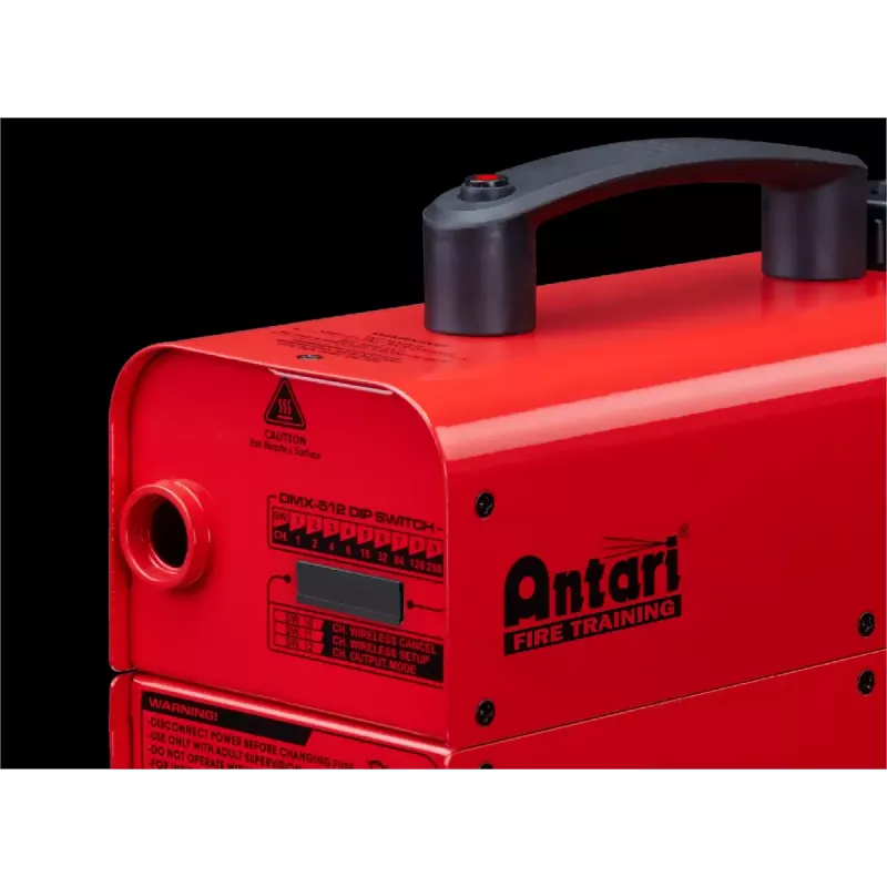 Máquina de niebla acuática Antari FT-20X 600 W 0,4 L negro rojo