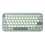 ASUS Marshmallow KW100 90XB0880-BKB200 teclado, distribución alemana QWERTZ, mecanismo de tijera, tecla Copilot, verde