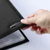 Libro de exposición A4 Rexel Soft Touch Smooth 24 fundas negro, negro, 24 fundas, A4, 530 g, 237 mm, 324 mm