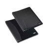 Libro de exposición A4 Rexel Soft Touch Smooth 24 fundas negro, negro, 24 fundas, A4, 530 g, 237 mm, 324 mm