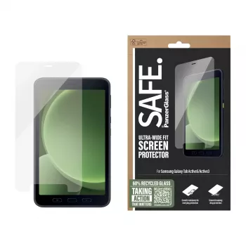 PanzerGlass SAFE. by ® protector de pantalla Samsung Galaxy Tab Active5 | Active3 | Ultra-Wide Fit