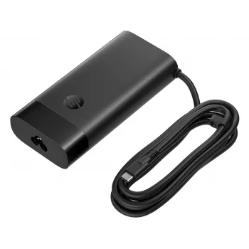 Cargador para portátil HP 140W USB-C, 47–63 Hz, 2,5 A, compatible con Power Delivery de hasta 140 W, business, negro, 0–35 °C