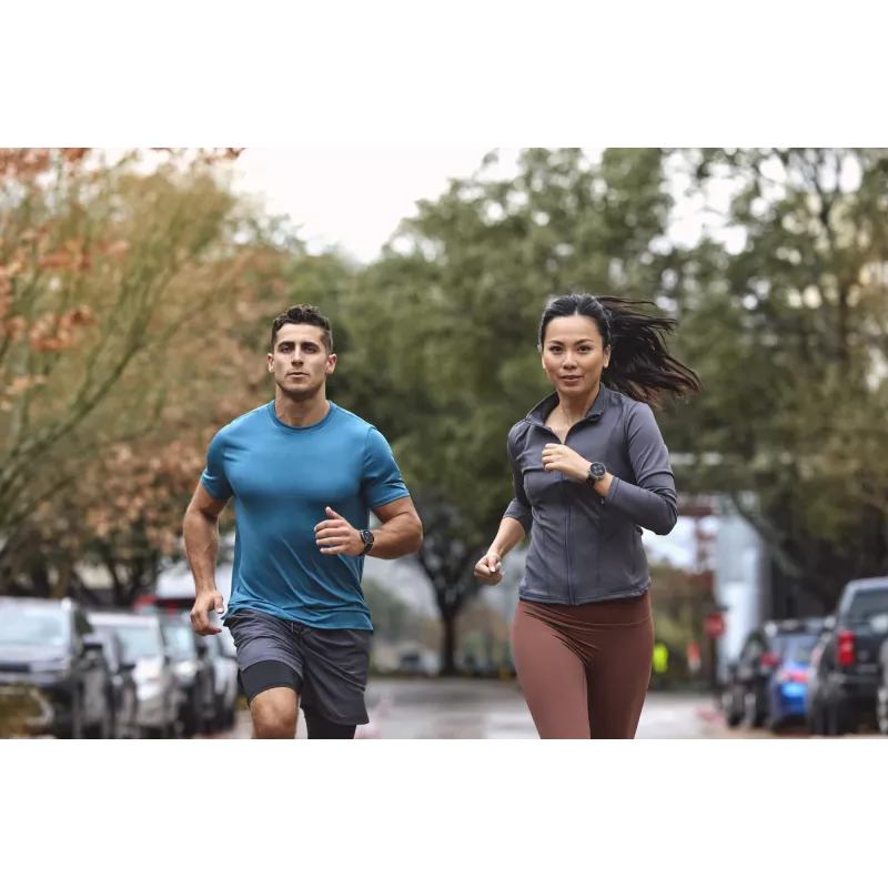 Smartwatch Amazfit W2558GL2N — 1,32 pulgadas (3,35 cm) AMOLED 466×466 px, GPS, 365 mAh, correa de silicona (azul)