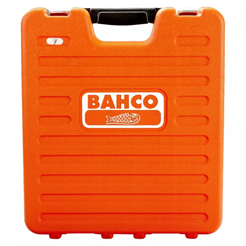 Bahco S138 Juego de llaves de vaso, 138 piezas, 1/2", 1/4", 3/8"
