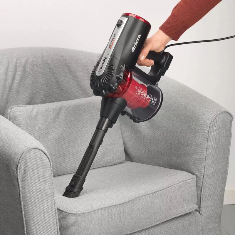 Ariete 2759/11 aspirador escoba 2 en 1 AC en seco HEPA sin bolsa 600 W negro, rojo