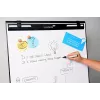 Papelera de flipchart móvil con base redonda Legamaster SKETCH EASY – acero, 5 ruedas, 720×600 mm