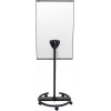 Papelera de flipchart móvil con base redonda Legamaster SKETCH EASY – acero, 5 ruedas, 720×600 mm