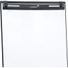 Papelera de flipchart móvil con base redonda Legamaster SKETCH EASY – acero, 5 ruedas, 720×600 mm