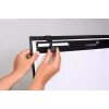 Papelera de flipchart móvil con base redonda Legamaster SKETCH EASY – acero, 5 ruedas, 720×600 mm
