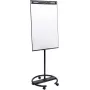 Papelera de flipchart móvil con base redonda Legamaster SKETCH EASY – acero, 5 ruedas, 720×600 mm