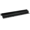 ACT Patch panel CAT5E apantallado de 24 puertos con tapa