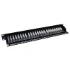ACT Patch panel CAT5E apantallado de 24 puertos con tapa