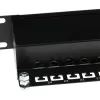 ACT Patch panel CAT5E apantallado de 24 puertos con tapa