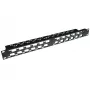 ACT Patch panel de 24 puertos Keystone de 45 grados sin conectores