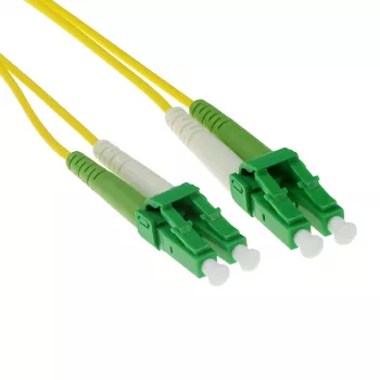 ACT Cable de red de fibra óptica monomodo 9/125 OS2 LSZH de 2 m dúplex con conectores LC/APC8
